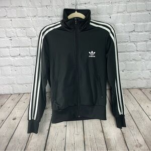 Adidas 3 Stripe Jacket Womens Medium (runs small) Track Full Zip Long Sleeve VTG
